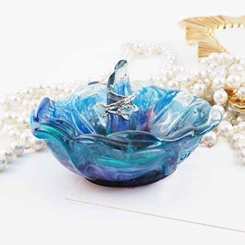 White Resin Mold for Bowl Dish Candle Holder Jewelry Tray Z493621