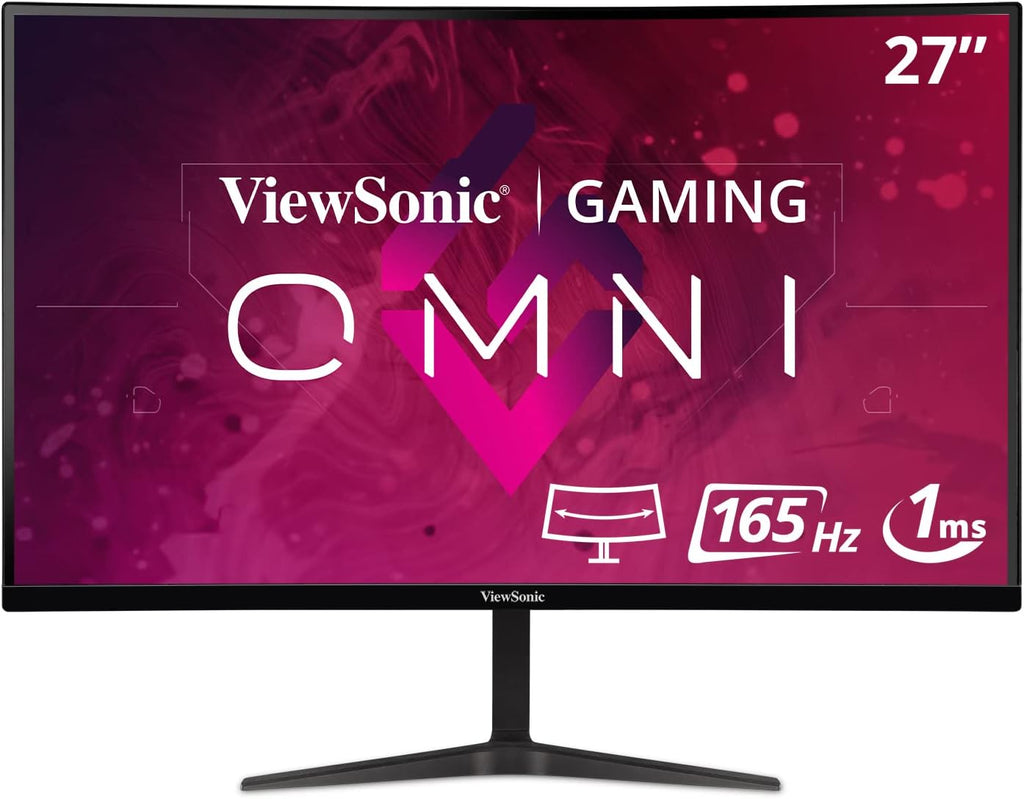 27 Inch Curved 1080p 165Hz Gaming Monitor W7564