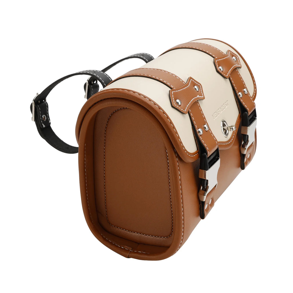 Brown Side Saddlebag Tool Bag Luggage Pouch Storage S60974