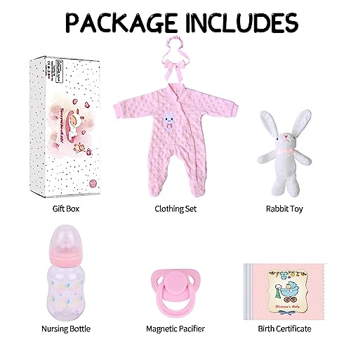 18 Inch Realistic Reborn Baby Girl Doll I776228