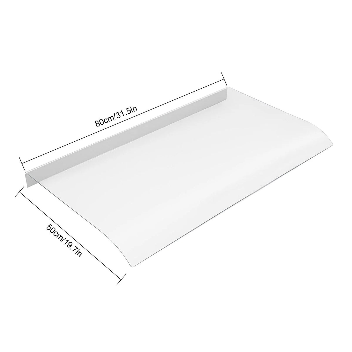 Clear Rain Shelter Window Awning Door Canopy S416