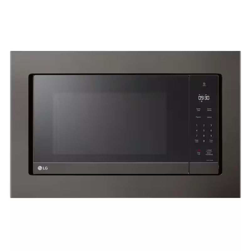 Black Stainless Steel Microwave Trim Kit S608911