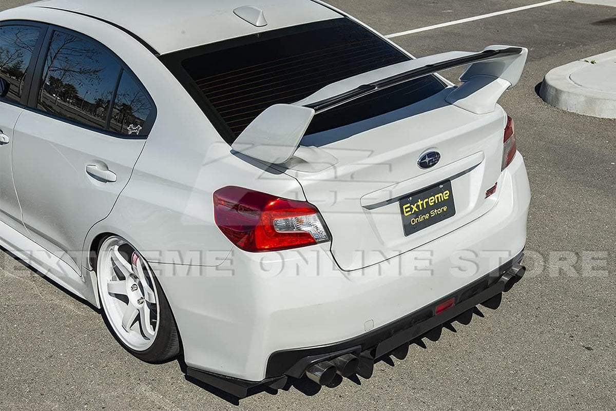 ABS Plastic Primer Black Rear Trunk Spoiler J217