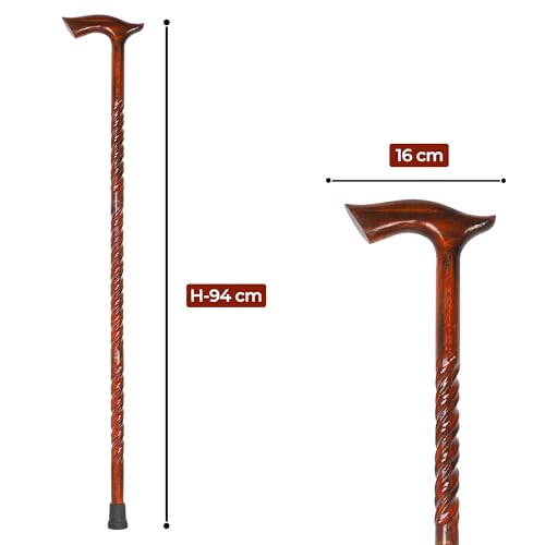 Natural Wood Walking Stick Cane X331176