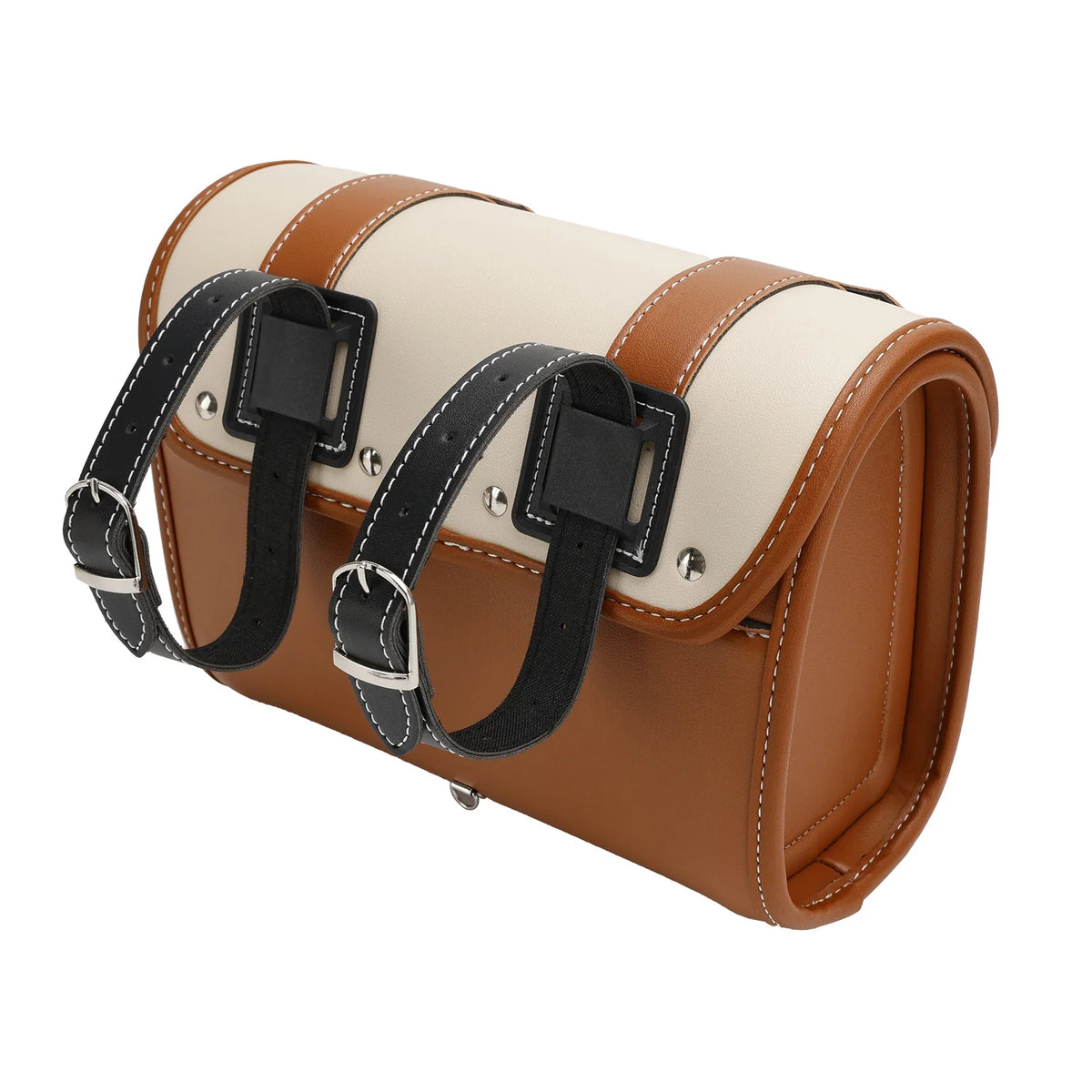 Brown Side Saddlebag Tool Bag Luggage Pouch Storage S60974