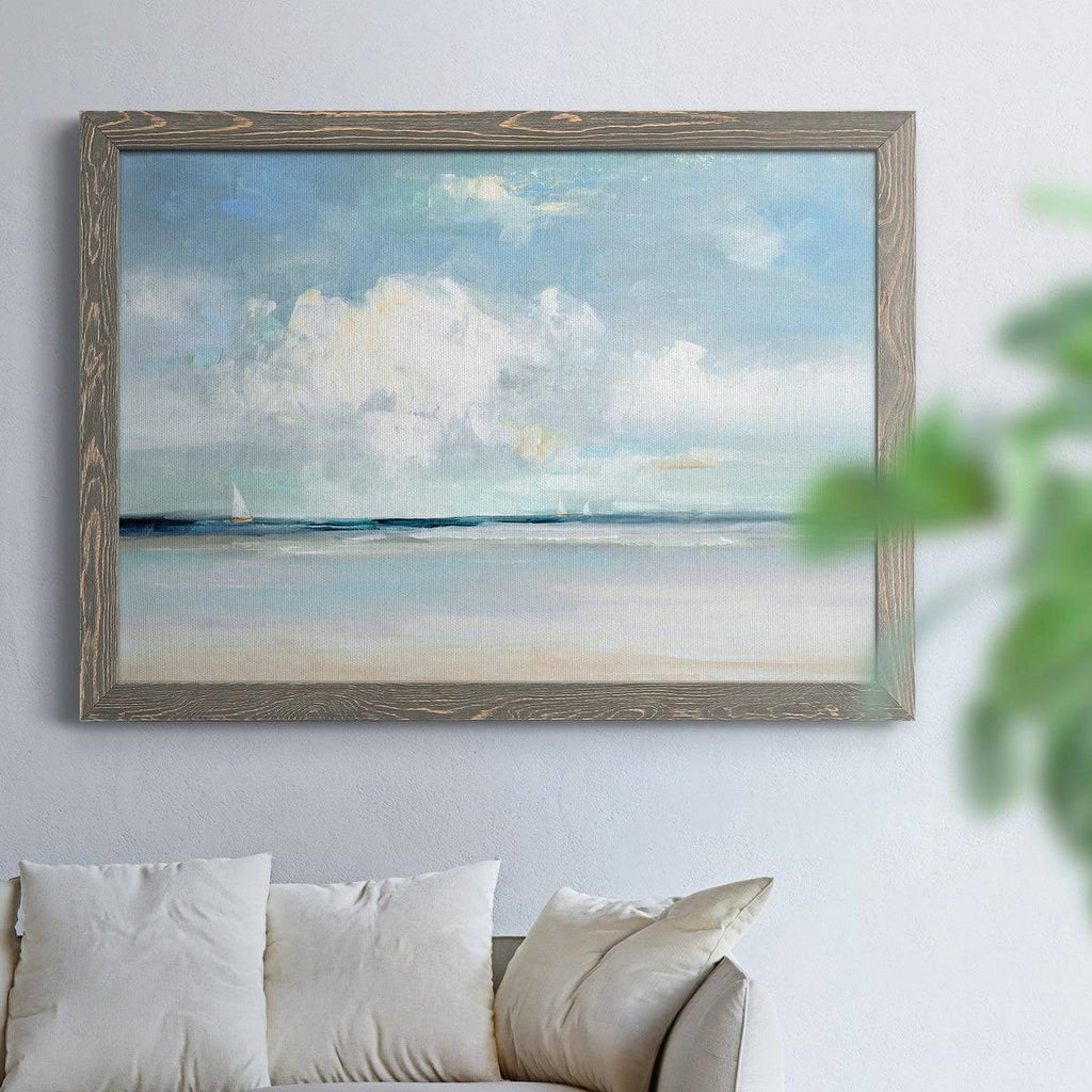 White Framed Canvas 20x24 G847