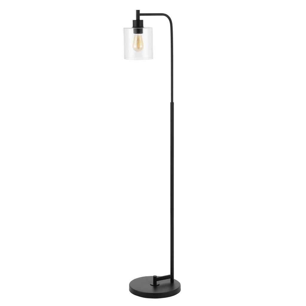 Black LED Floor Lamp A405