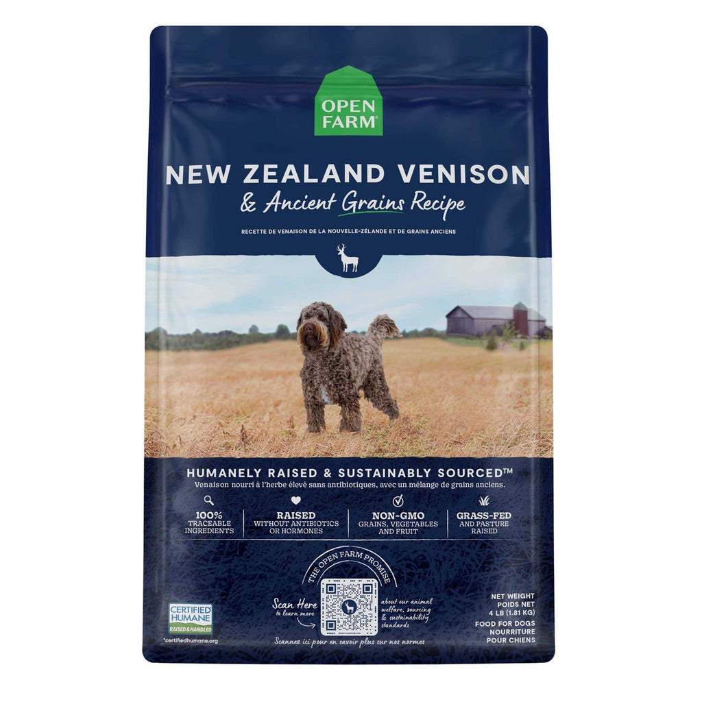 New Zealand Venison Ancient Grains Dry Dog Food D94532