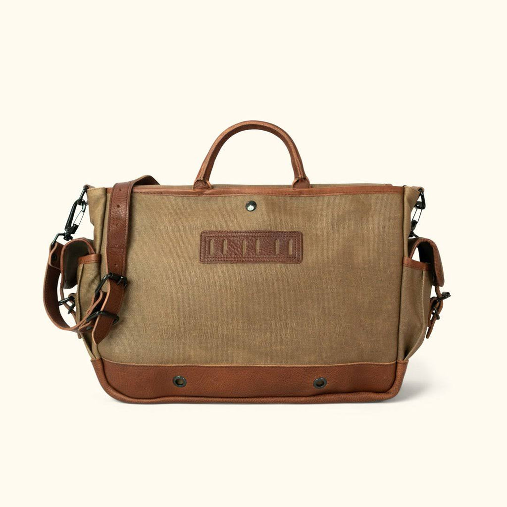 Waxed Canvas Messenger Bag T5523