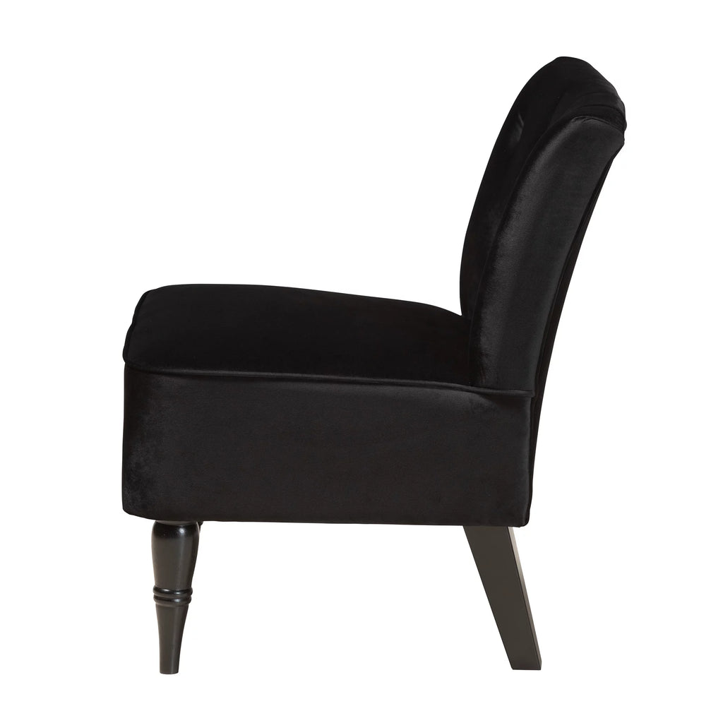 Black Slipper Chair I340904