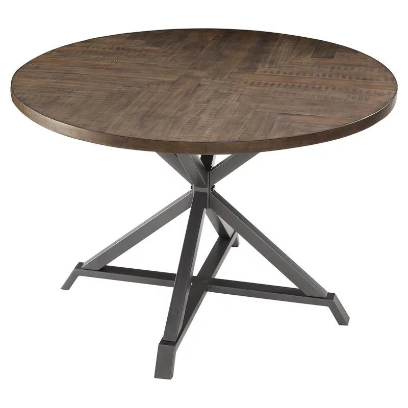 Mahogany Wood Round Dining Table J883510