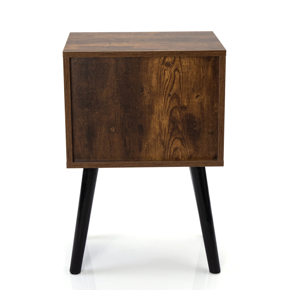 Wood Nightstands with Drawers Set of 2 F5808