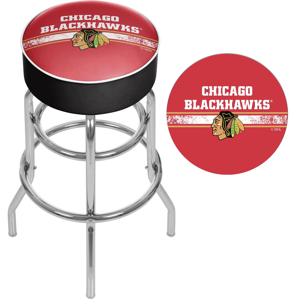 Chrome Bar Stool with Swivel M9408