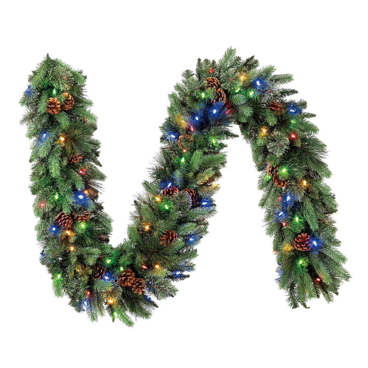 Pre-Lit LED Greenery Garland I467018