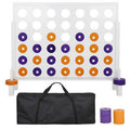 4 in A Row Wooden Board Game with Carry Case G938