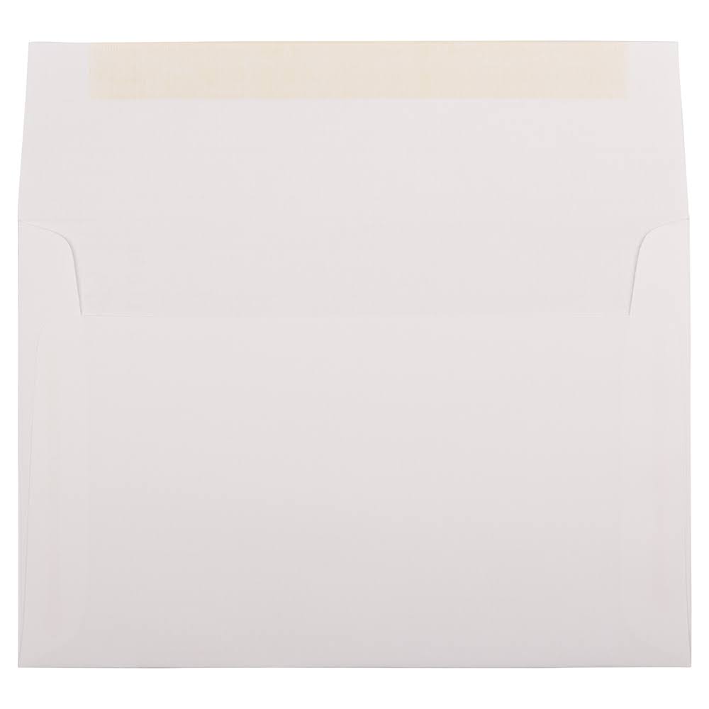 A8 Invitation Envelopes, 5.5 x 8.125, Bright White Laid, 1000/Carton H82799