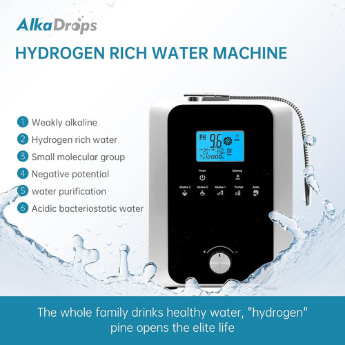 11 Plate Electrode Alkaline Acid Water Machine D2736