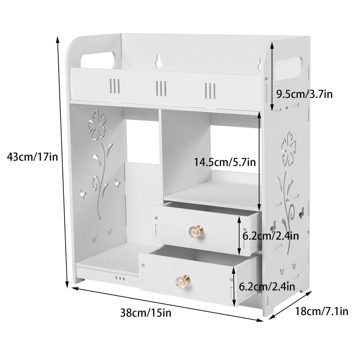 Small Bathroom Wall Cabinet P10634