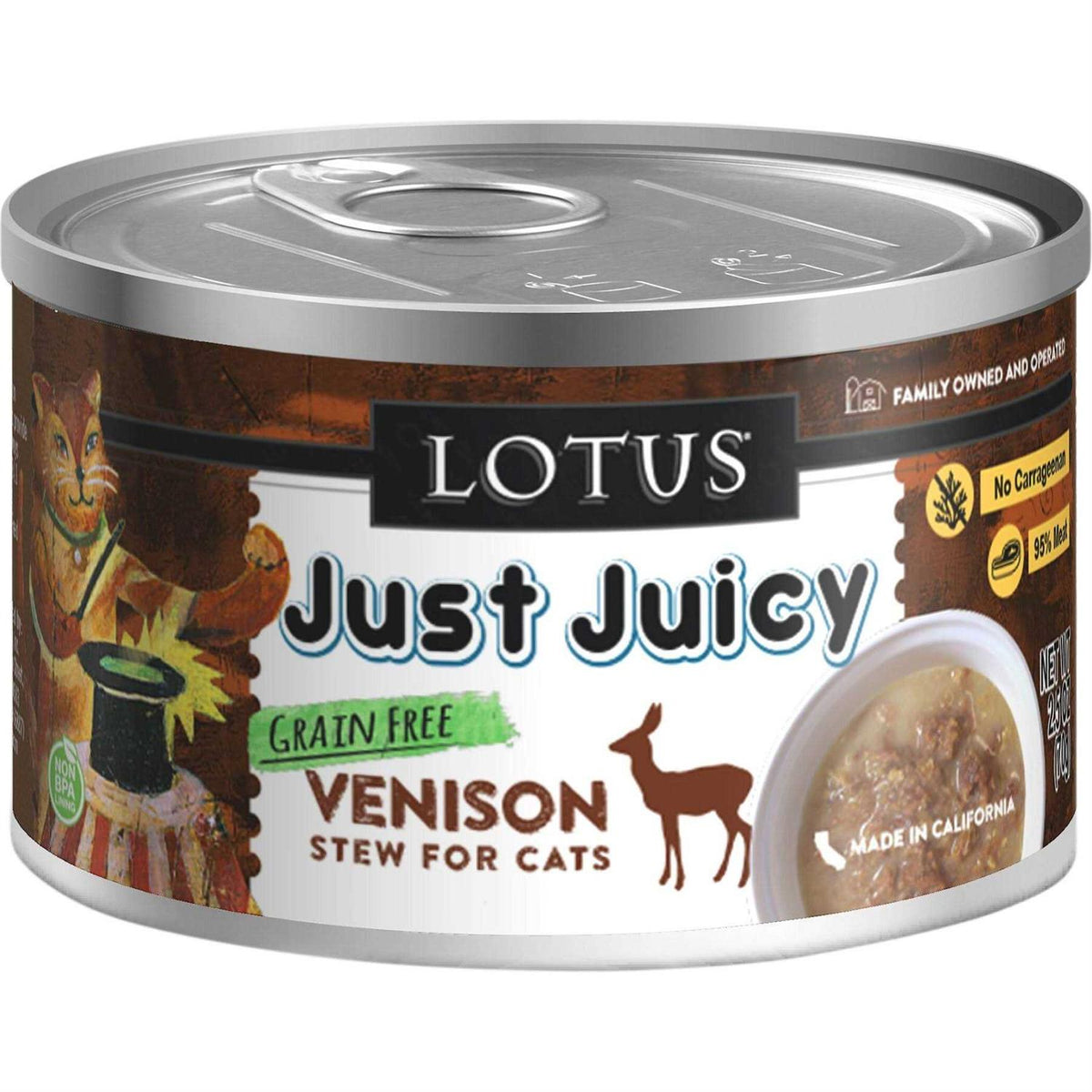 Venison Stew Canned Cat Food V5686