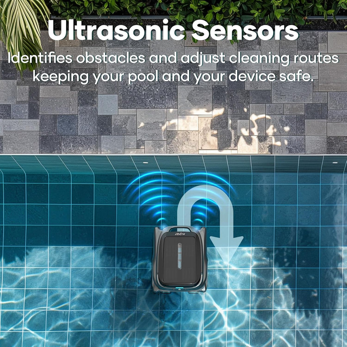 Robotic Pool Skimmer with Robotic Pool Cleaner W4826
