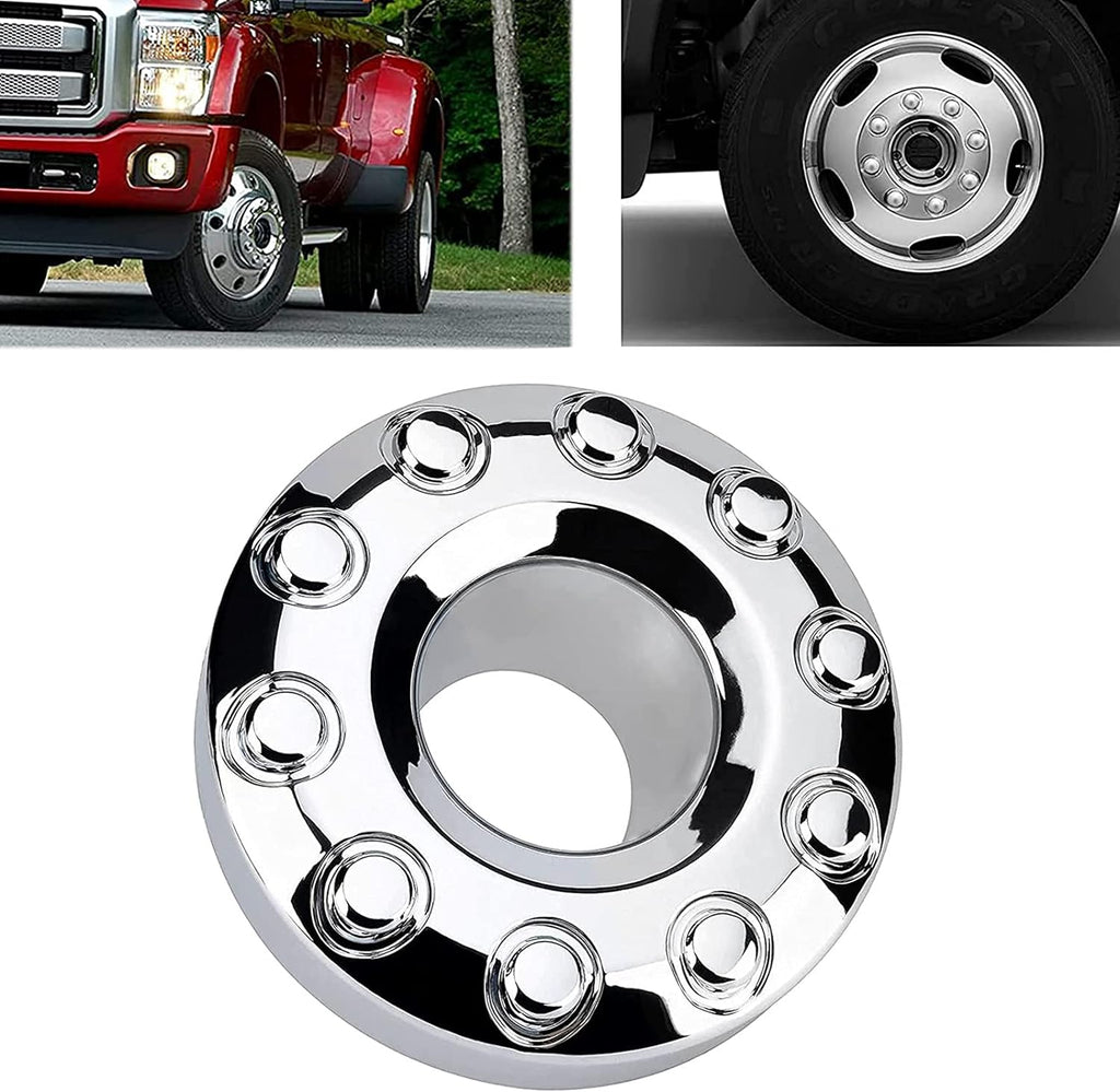 Front 10 Lug Chrome Wheel Center Hub Cap U7239