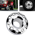 Front 10 Lug Chrome Wheel Center Hub Cap U7239