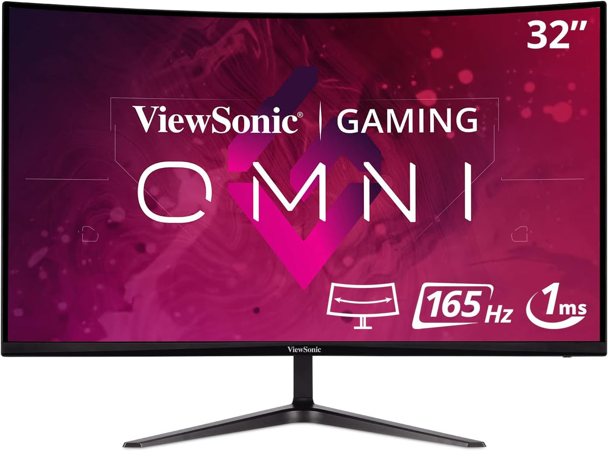 27 Inch Curved 1080p 165Hz Gaming Monitor W7564