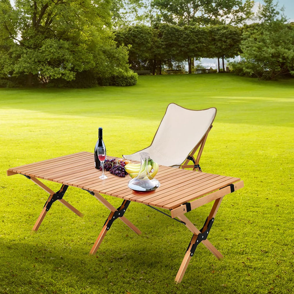 4ft Folding Portable Camping Table with Carry Bag N9199