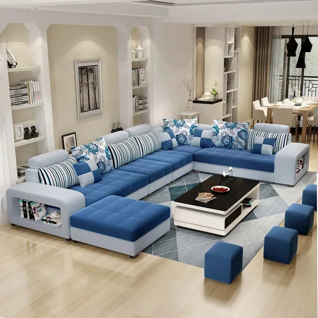 Modern Fabric Sectional Sofa Set T5544