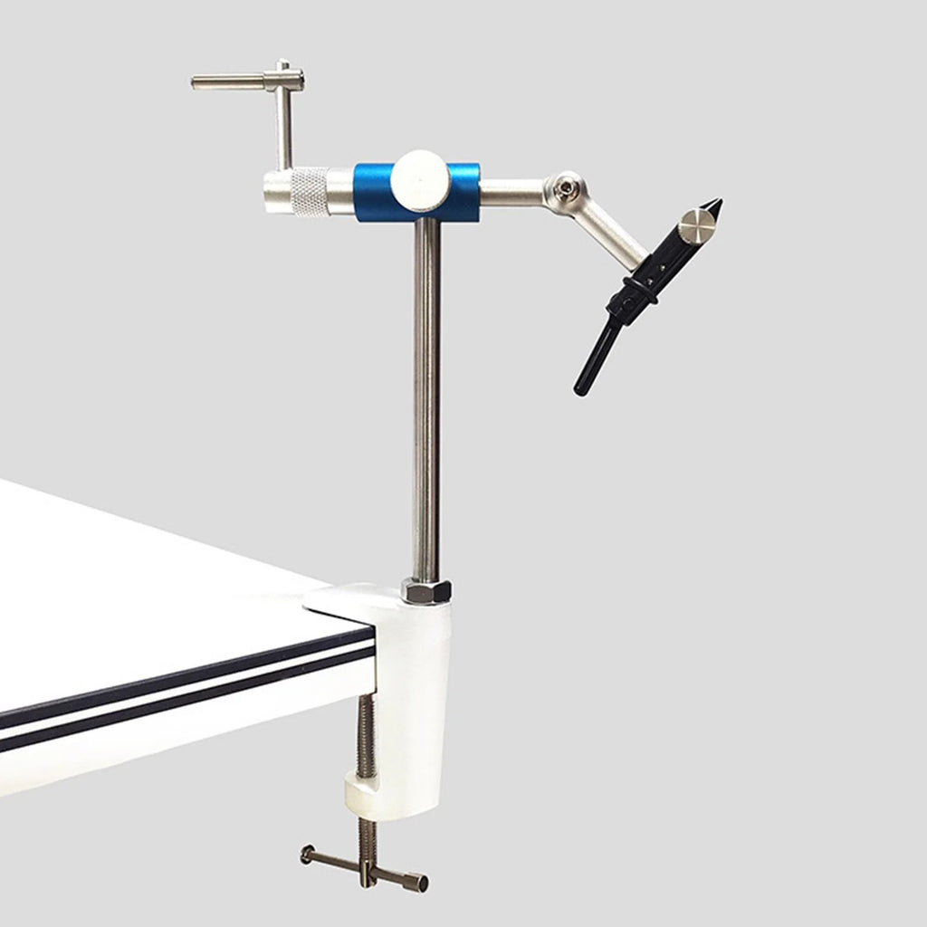 Rotary Fly Tying Vise with C Clamp and Steel Hardened Jaw E81461