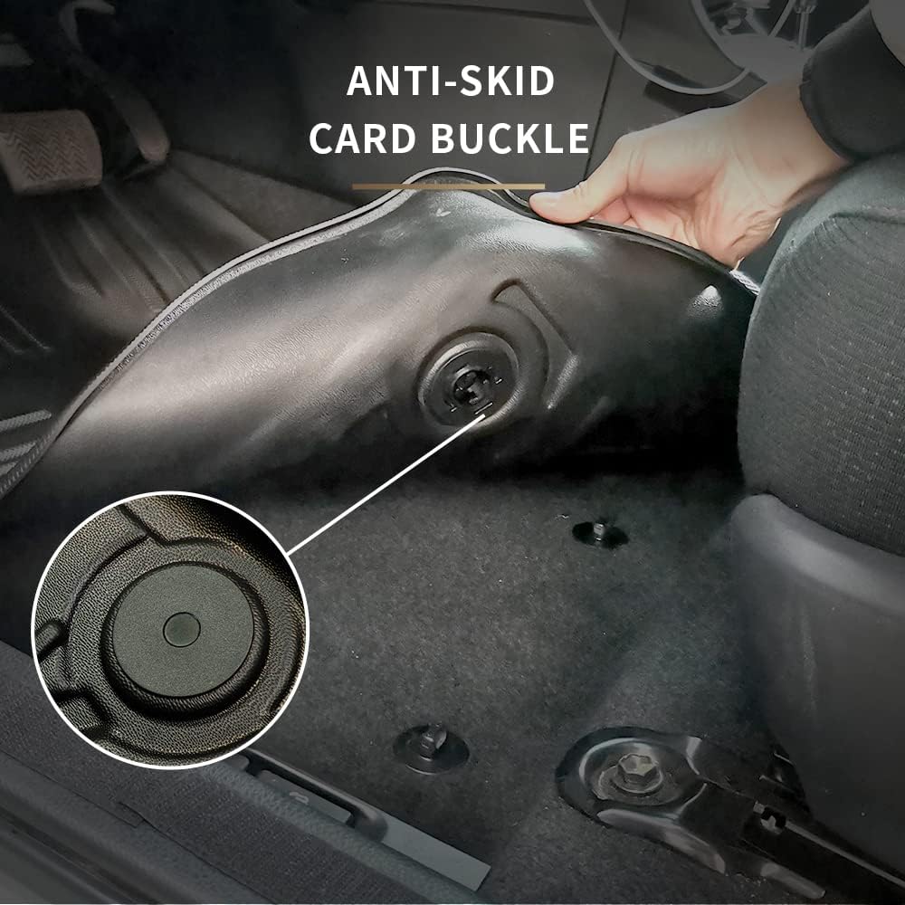 Black TPE All Weather Car Floor Liners L433