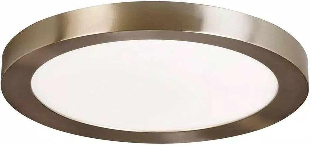 Brushed Nickel LED Flush Mount Pack of 2 J74402