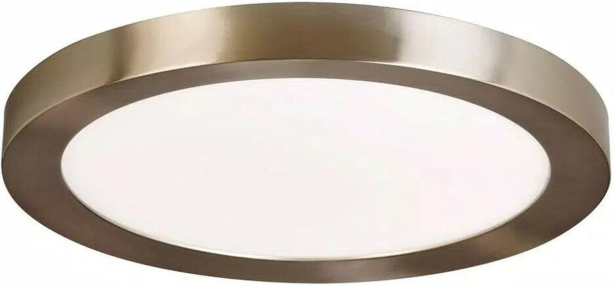 Brushed Nickel LED Flush Mount Pack of 2 J74402