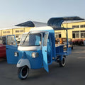 10.5FT Blue Food Trailer with 1 Compartment Sink Q946311