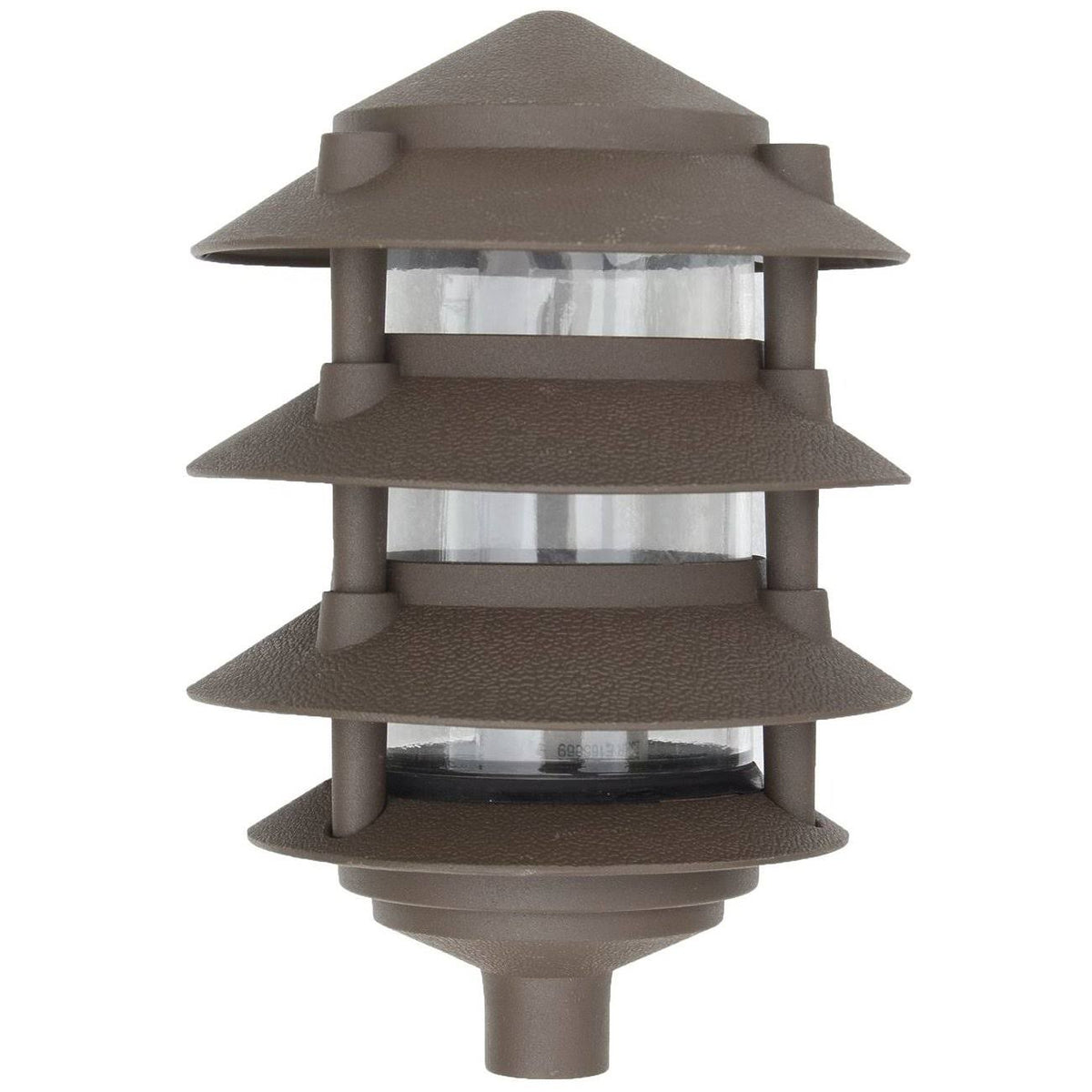 Cast Aluminum Four Tier Pagoda Light V38128