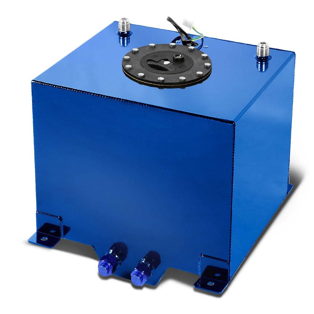5-Gallon Aluminum Fuel Cell Gas Tank with Level Sender and Cap F835