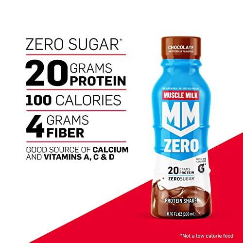 Vanilla Crème Protein Shake, 20g Protein, Zero Sugar, 11.16 Fl Oz (Pack of 12) P54790