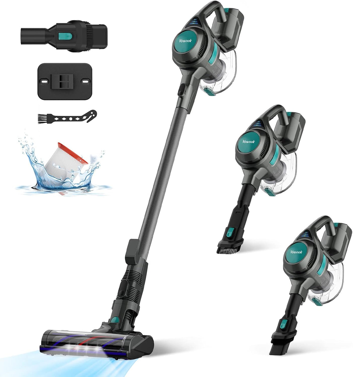 Cordless Stick Vacuum Cleaner with HEPA Filter G187096