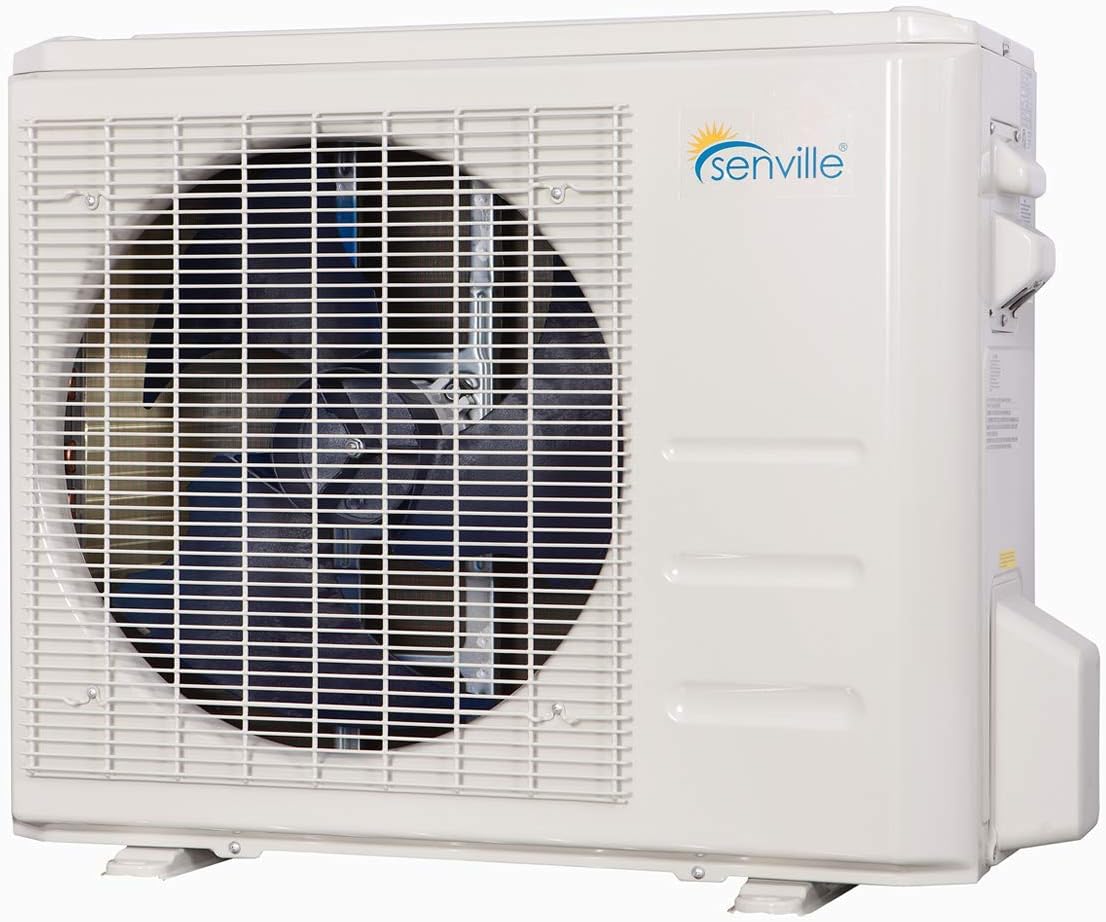 12,000 BTU Floor Console Mini Split AC/Heating System, White K991