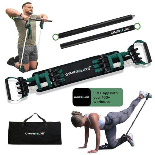 200LBS Resistance Band Set with Pilates Bar I169
