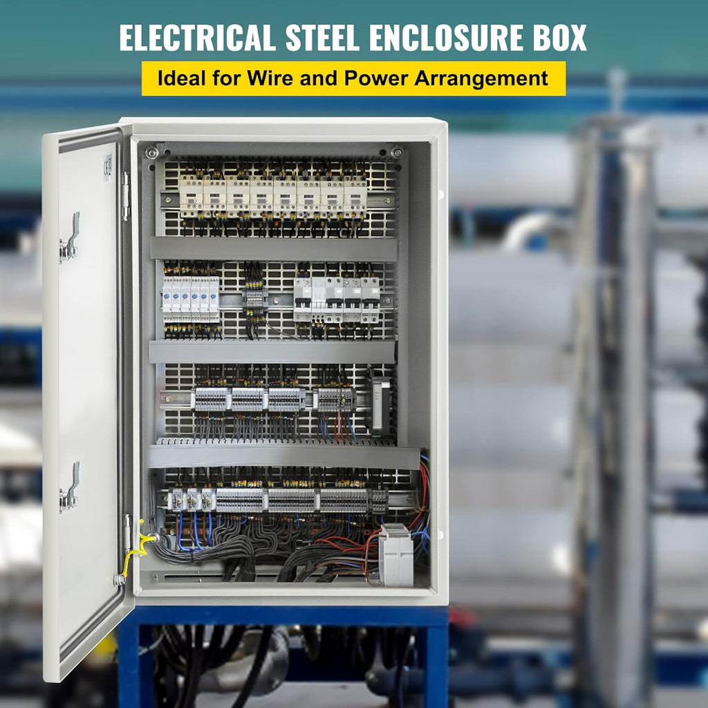 24 x 16 x 10'' NEMA 4X Steel Electrical Enclosure F514096