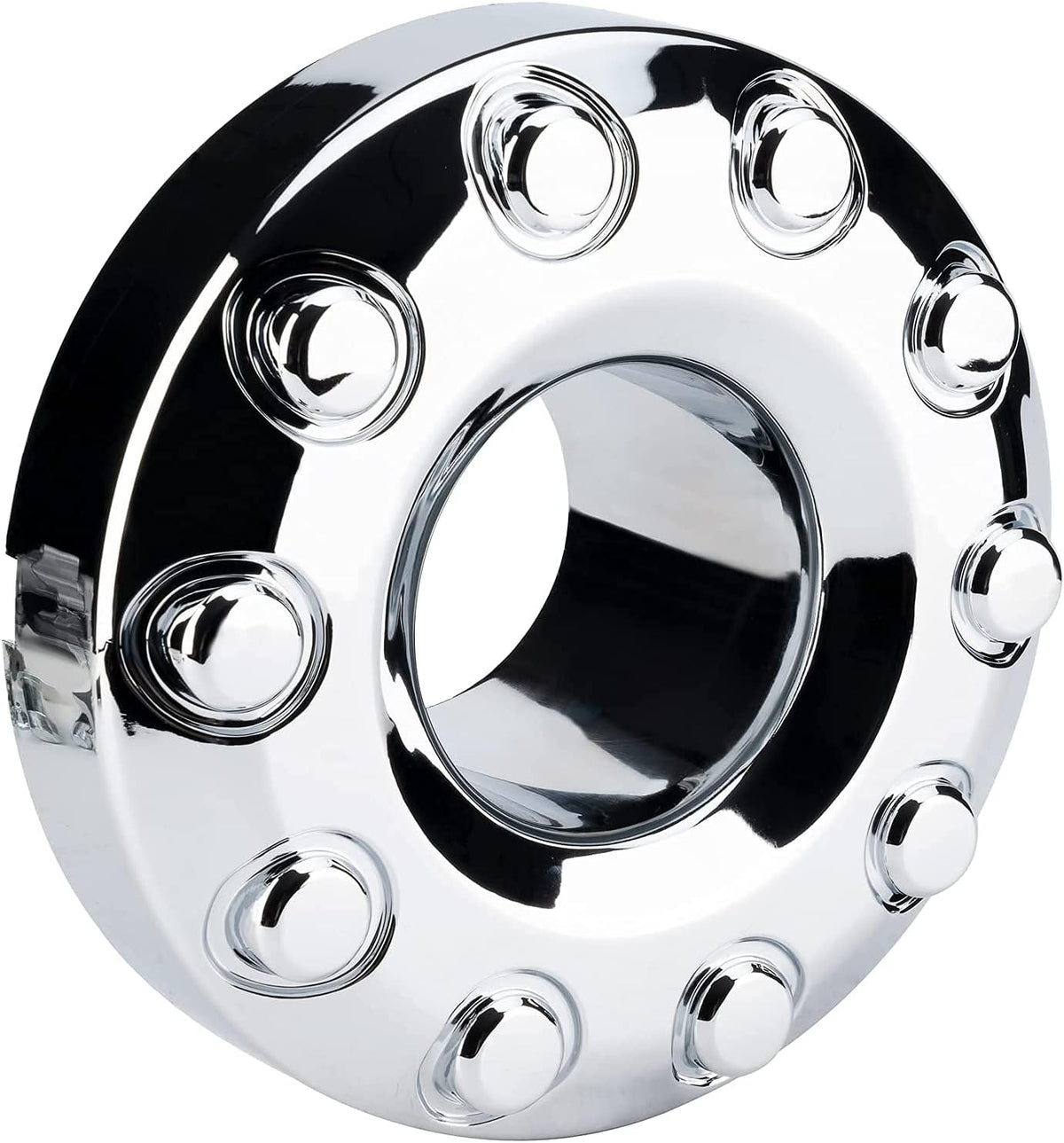Front 10 Lug Chrome Wheel Center Hub Cap U7239