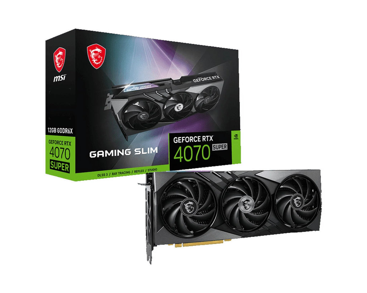 GeForce RTX 4070 SUPER 12G Graphics Card, 12GB GDDR6X, PCI-E Gen 4 K38499
