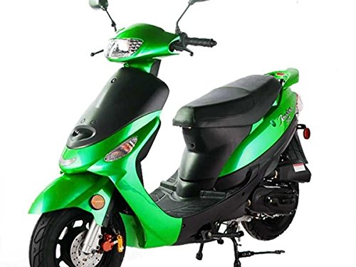 49cc 50cc street legal fully automatic scooter moped with Matching trunk V2943