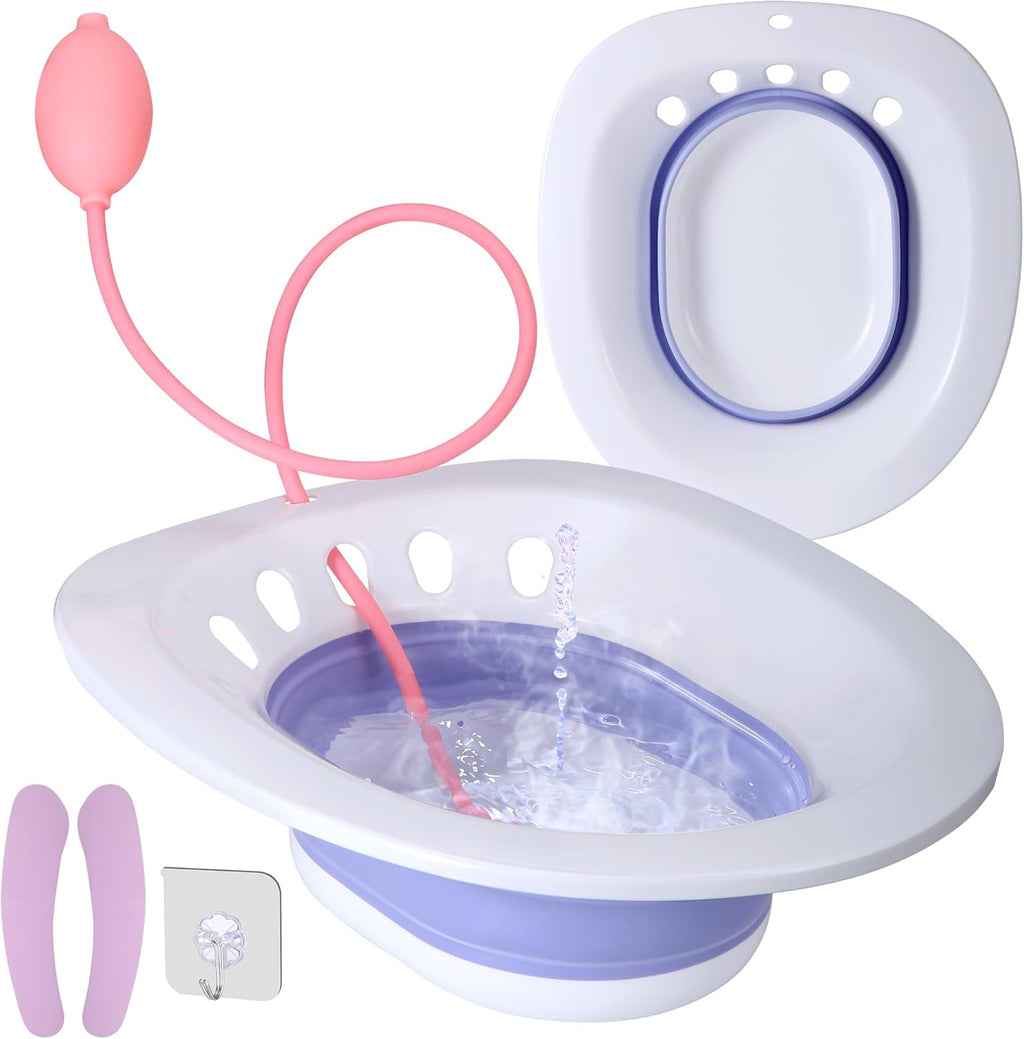 Foldable Sitz Bath for Toilet Seat S7278