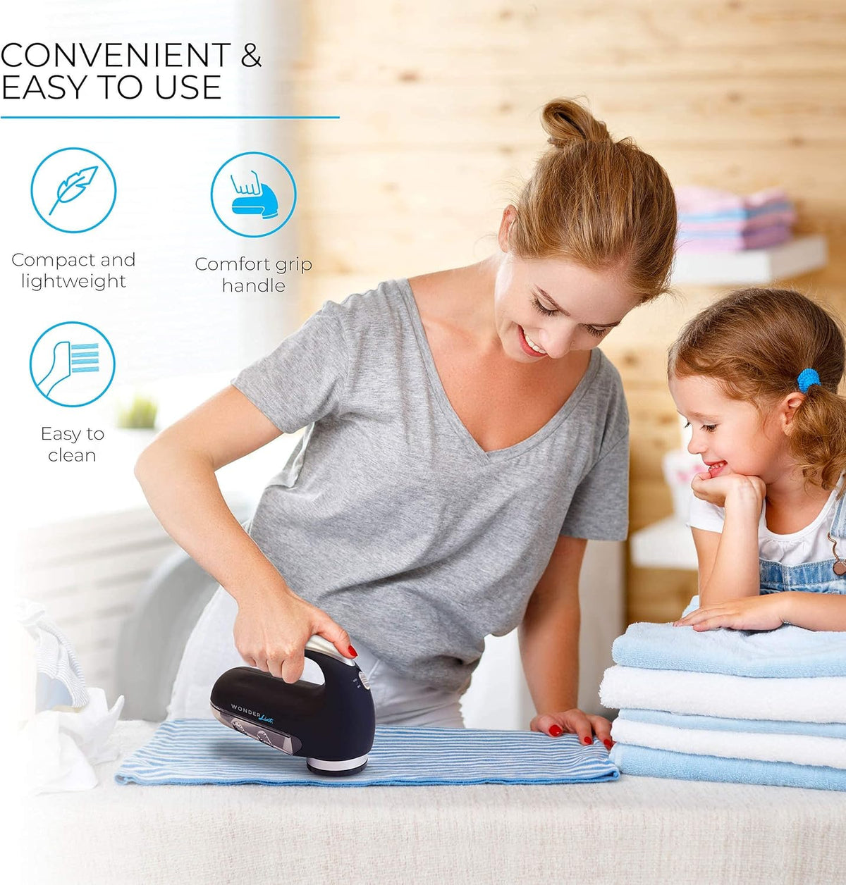 Fabric Shaver with Spare Blades I751