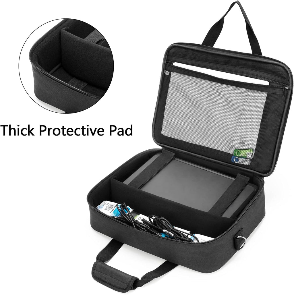 Portable Printer Carrying Case with Laptop Layer W3972