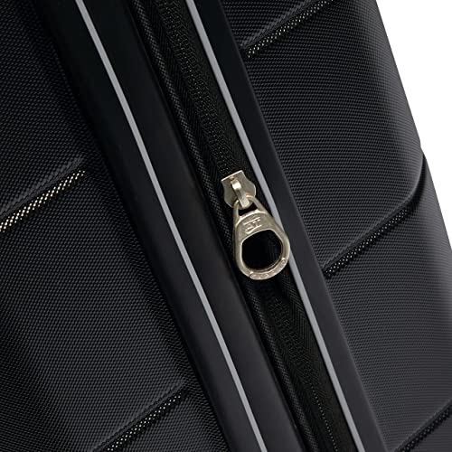 Purple Haze Expandable Hardside Carry-on Luggage with Spinner Wheels T903964