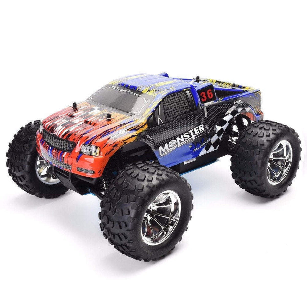 Nitro Gas Power 4wd Remote Control Monster Truck V404623