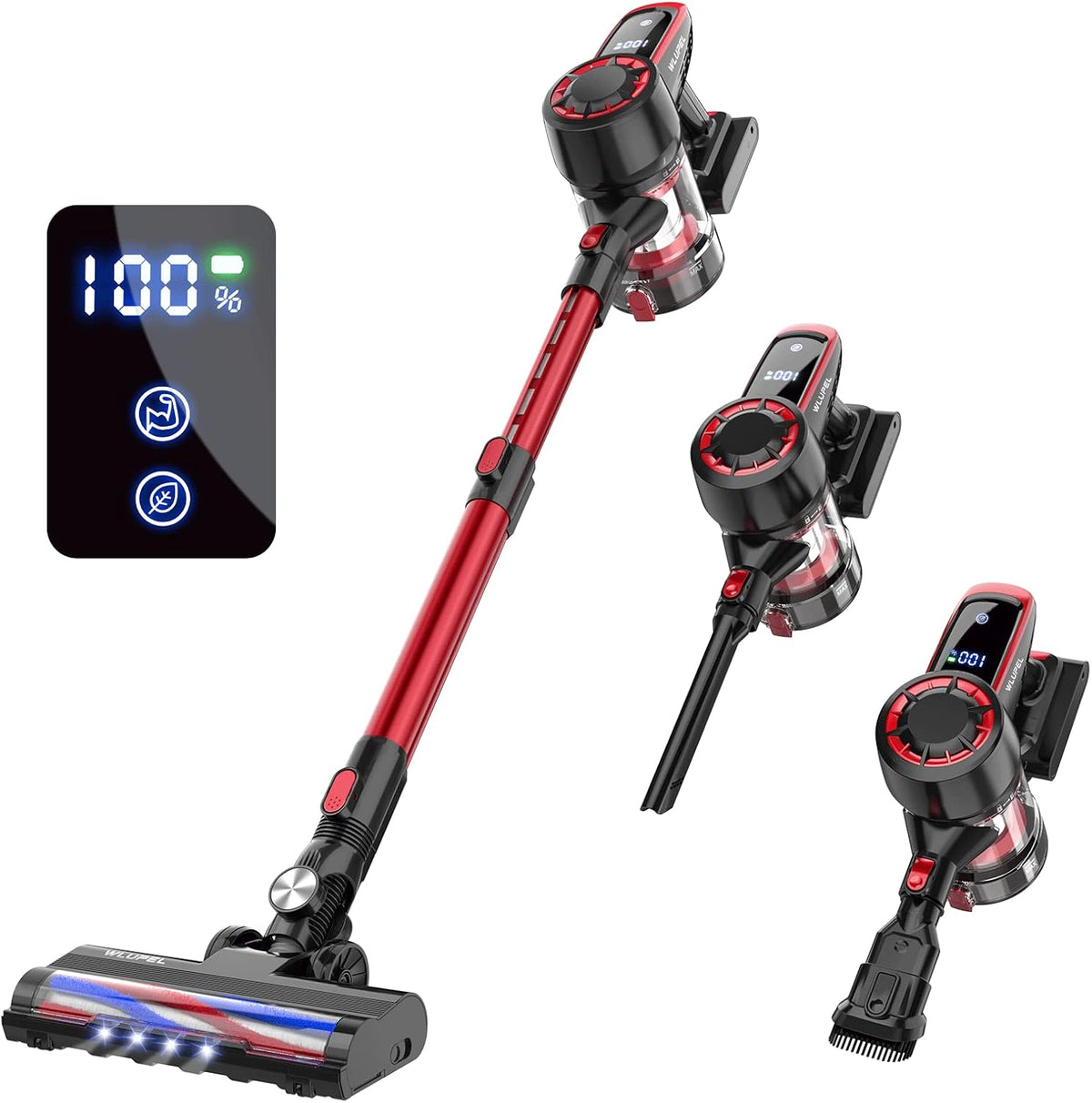 250W Cordless Stick Vacuum Cleaner R6558